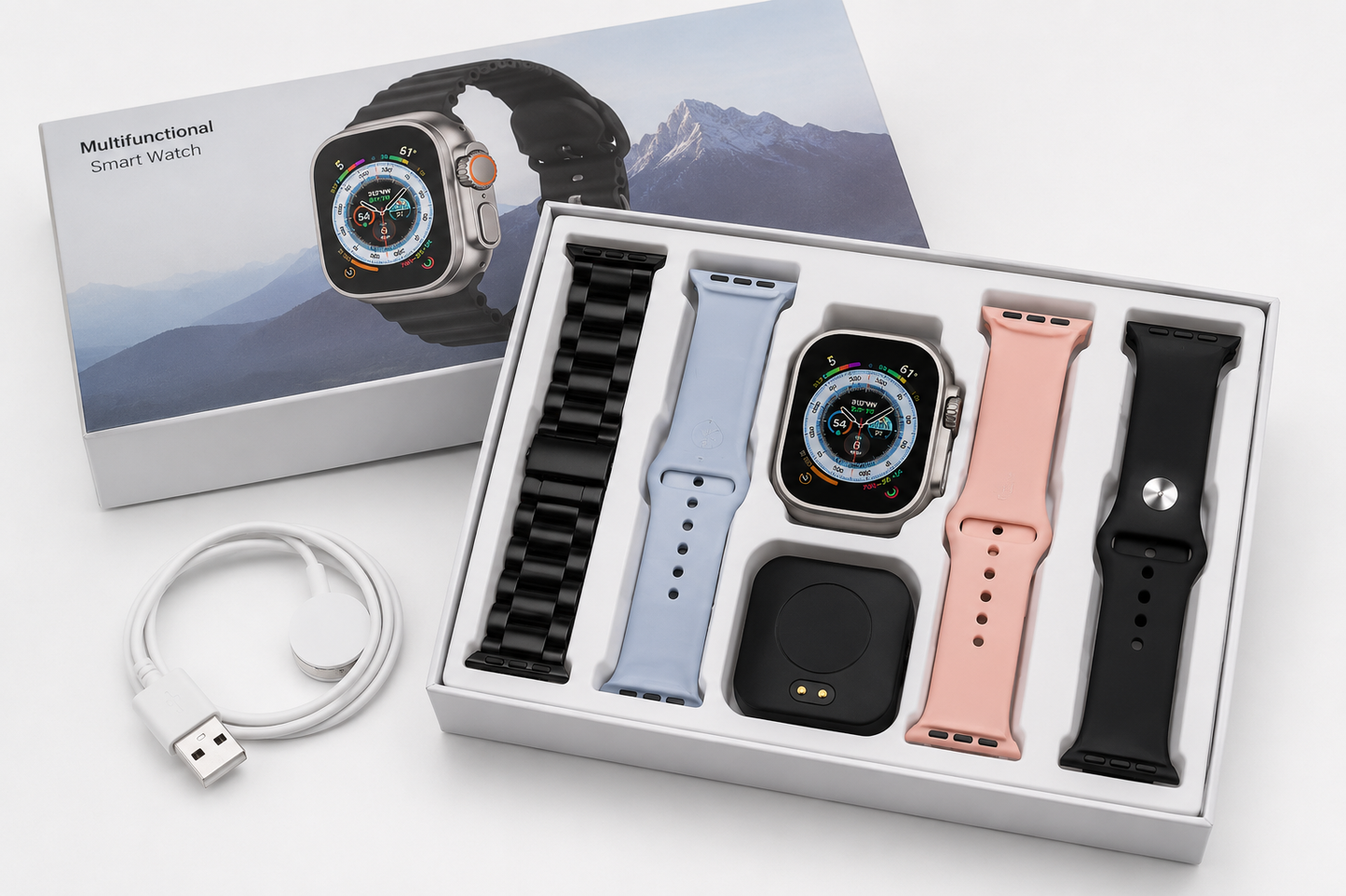 BOLSO ANTIROBO+AUDIFONO M10+RELOJ T20 4